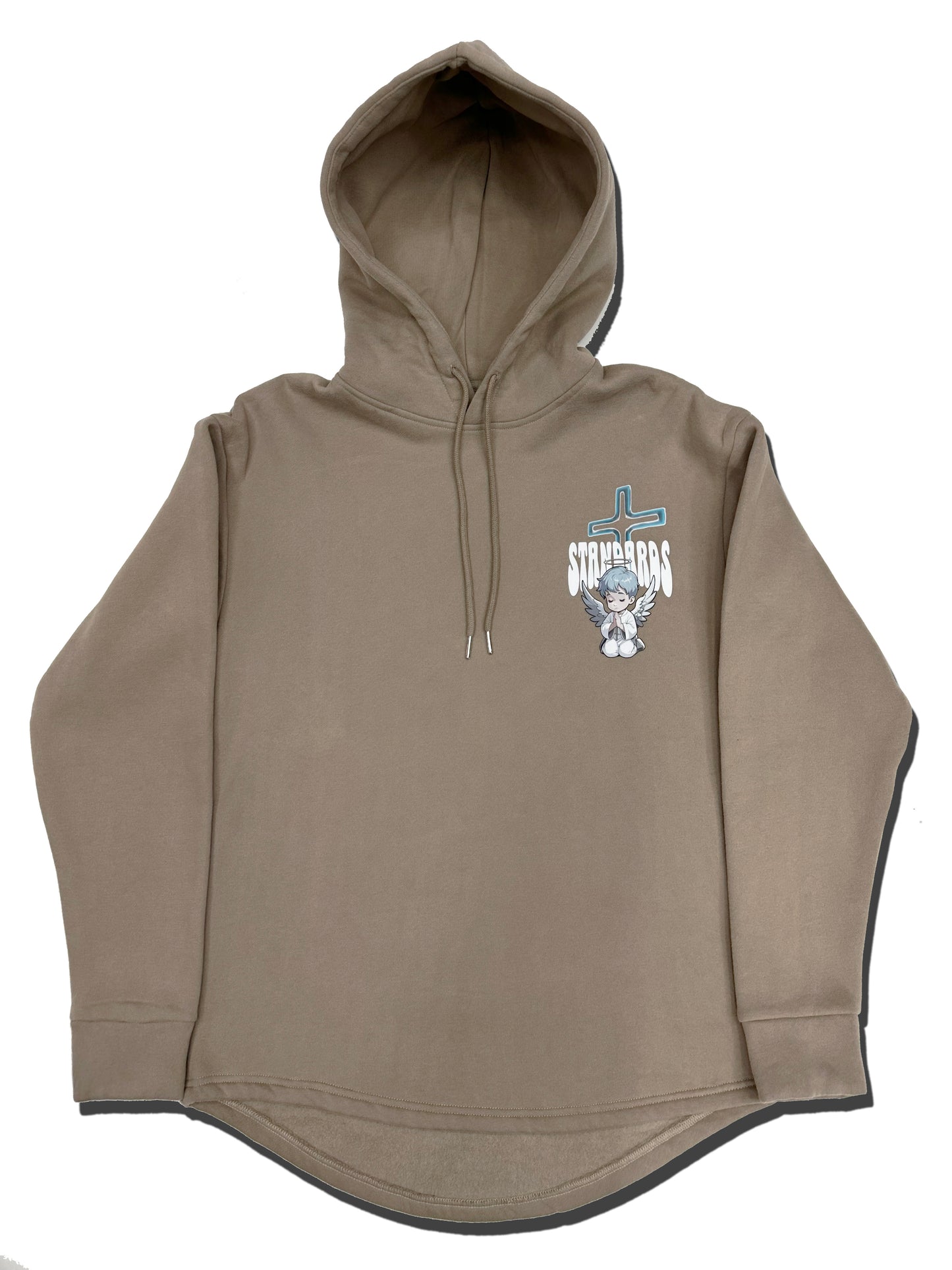 Beige PRAY Hoodie