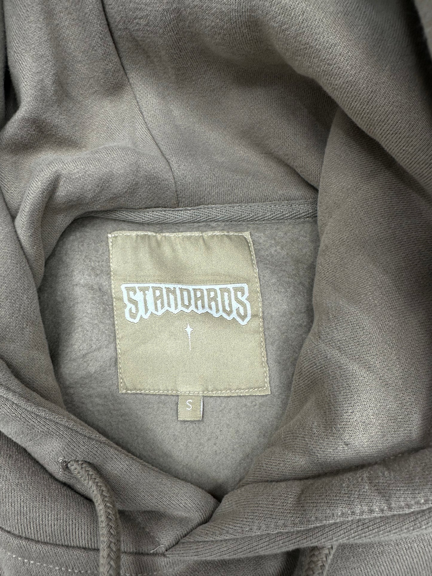 Beige PRAY Hoodie